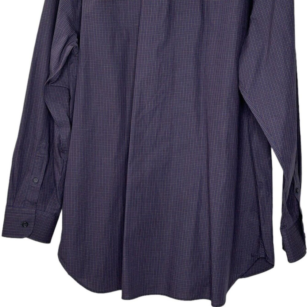 Billy Reid 100% Cotton Button Shirt (Size XXL) Long Sleeve Plaid Standard Fit - Picture 7 of 9
